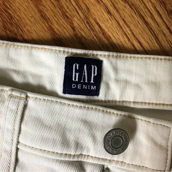 GAP Cream Cigarette Jeans - Picture 5 of 9